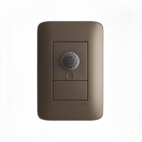Conj.4/2 sensor presença parede 110g,smart x-control app,auto-onoff,micr.bivolt bronze